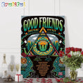 Good Friends Music Fest June 7 8 2024 Tour Manchester Wall Art Poster Canvas