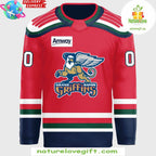 Grand Rapids Griffins Red CCM Quicklite Hockey Jersey