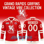 Grand Rapids Griffins Vintage Vibe Limited Edition Hockey Jersey