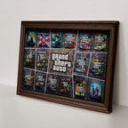 Grand Theft Auto Rectangle Canvas With Inner Frame – TMTHU7395