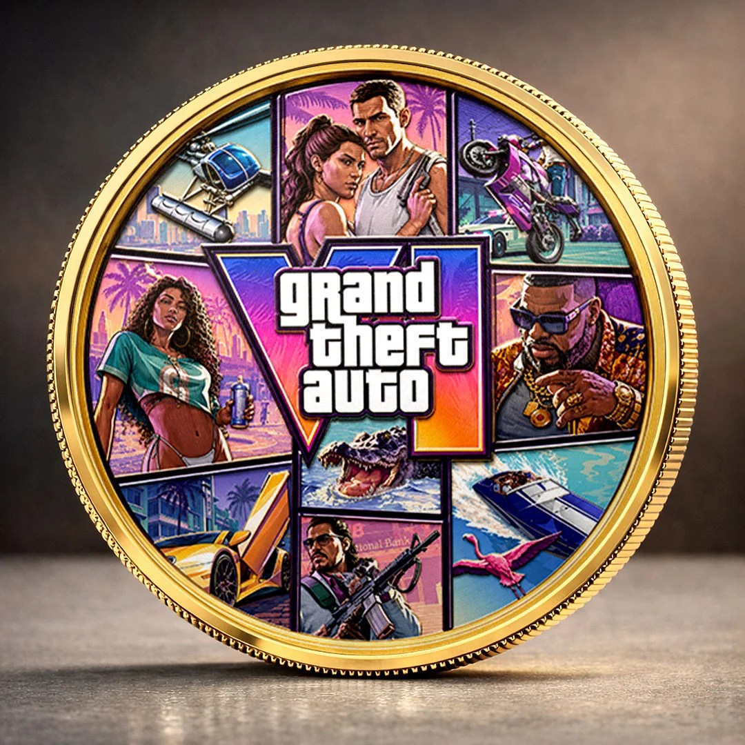 Grand Theft Auto VI Commemorative Coin – GNE8179