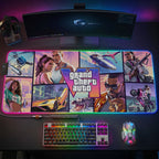 Grand Theft Auto VI Custom Gaming Desk Mat – GNE7186