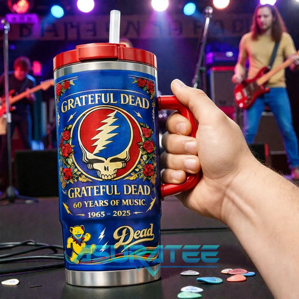 Grateful Dead 60th Anniversary Limited Edition YETI Tumbler