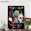 Grateful Dead Friend Of The Devils April 1978 Gig Wall Art Poster Canvas