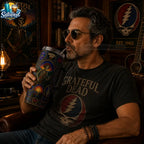 Grateful Dead Stained Limited Edition With Handle Tumbler