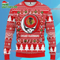Grateful Dead X Nhl Chicago Blackhawks Stealie Logo Ugly Christmas Sweater