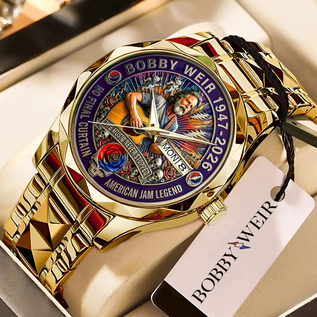 Grateful Dead x Bob Weir Alloy Luxury Quartz Watch – HOATT15721