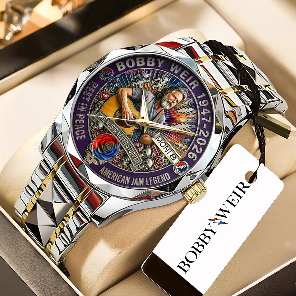 Grateful Dead x Bob Weir Alloy Luxury Quartz Watch – MAITM14476
