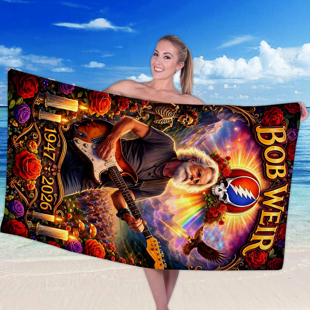 Grateful Dead x Bob Weir Rectangle Beach Towel – HOATT15737