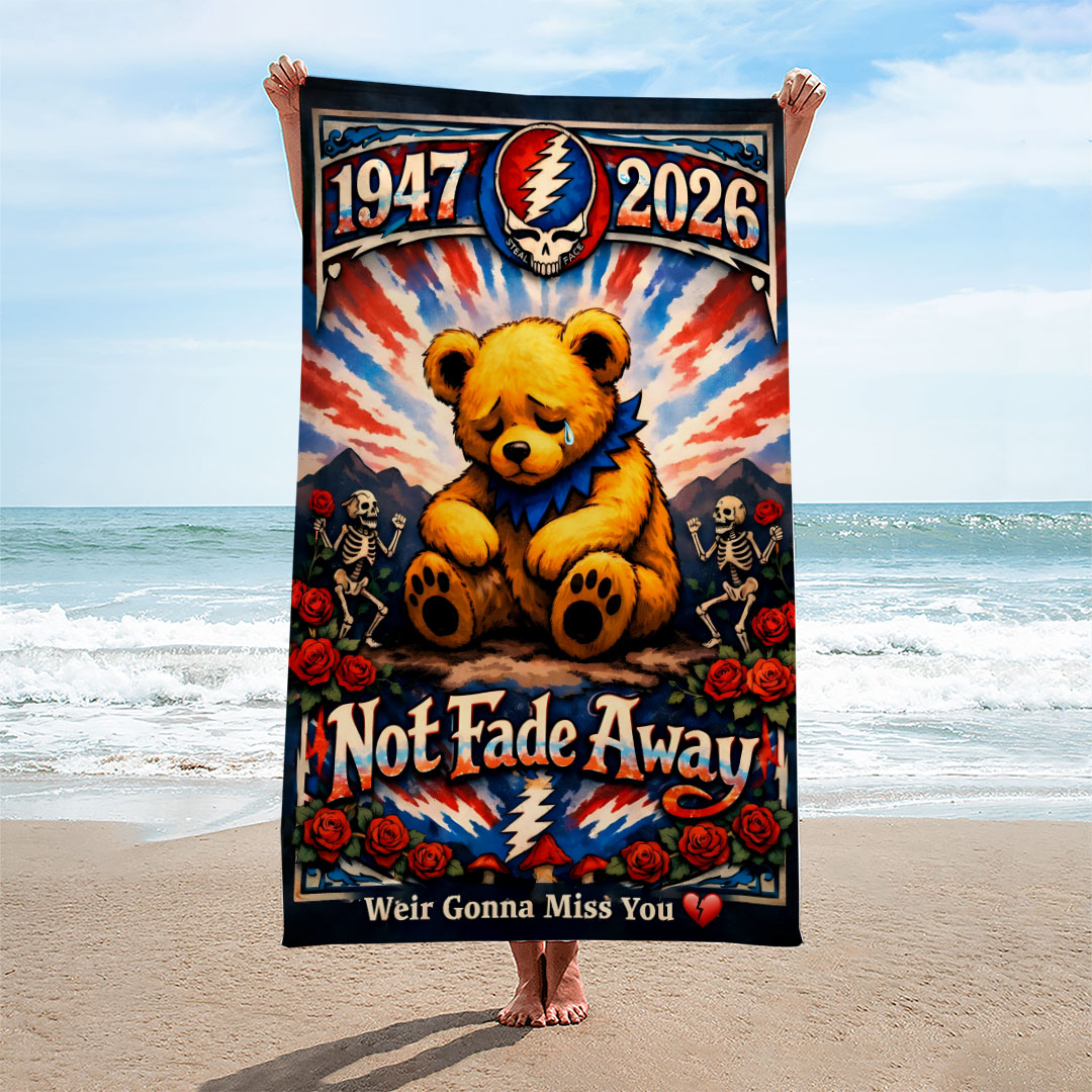 Grateful Dead x Bob Weir Rectangle Beach Towel – HOATT15781