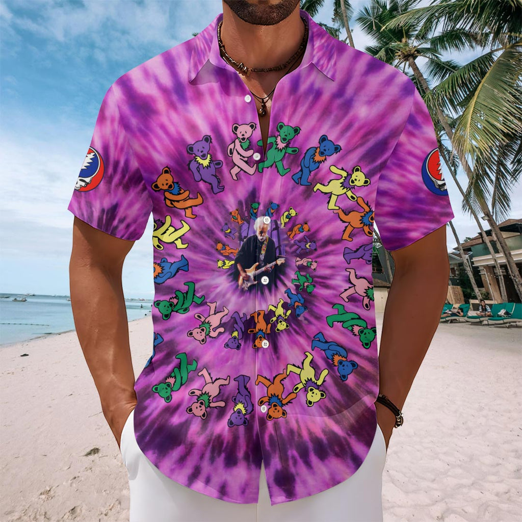 Grateful Dead x Bob Weir Short Sleeve Button-Down Shirt – HOATT15883