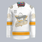 Green Bay Gamblers 2026 Throwback Hockey Jersey