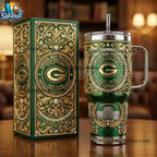 Green Bay Packers Collector Edition With Handle Yeti Tumbler