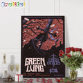 Green Lung x Satans Satyrs 21-22 2025 Tour Live At London UK Wall Art Poster Canvas