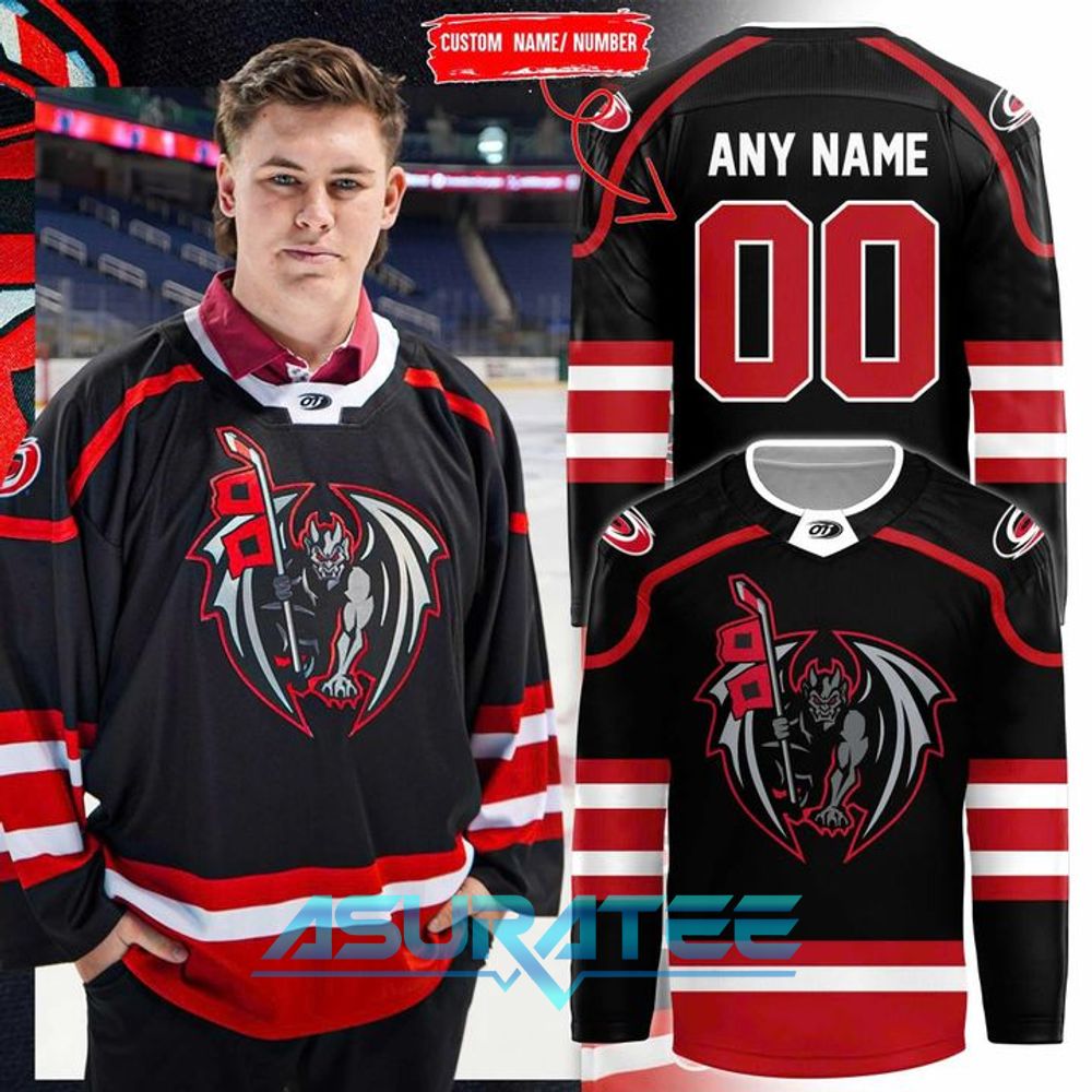 Greensboro Gargoyles Game Worn Affiliation Weekend Hockey Jersey