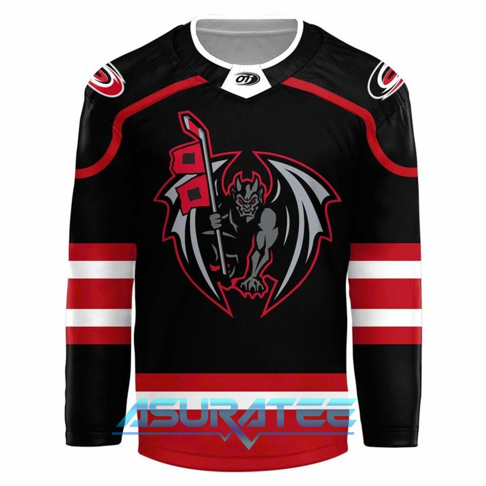 Greensboro Gargoyles Game Worn Affiliation Weekend Hockey Jersey