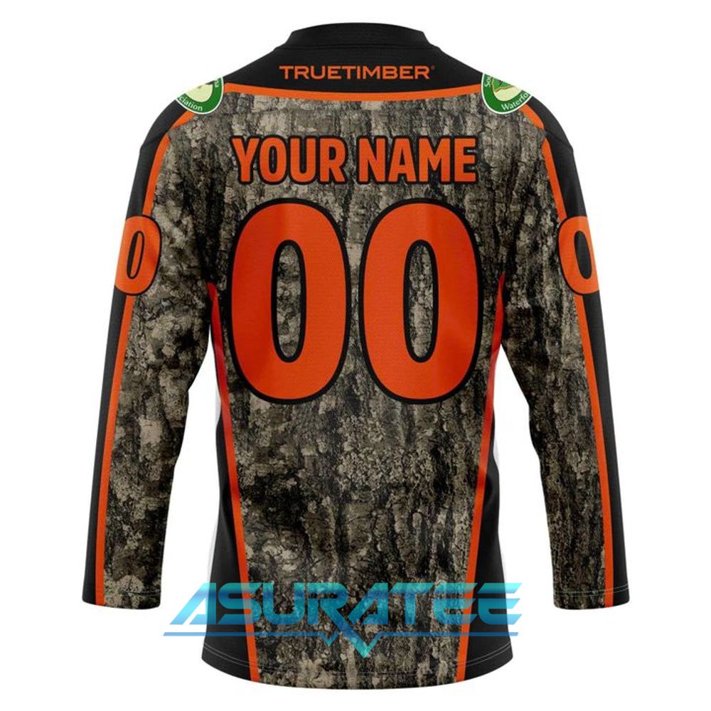 Greenville Swamp Rabbits 2026 Conservation Night Camo Hockey Jersey