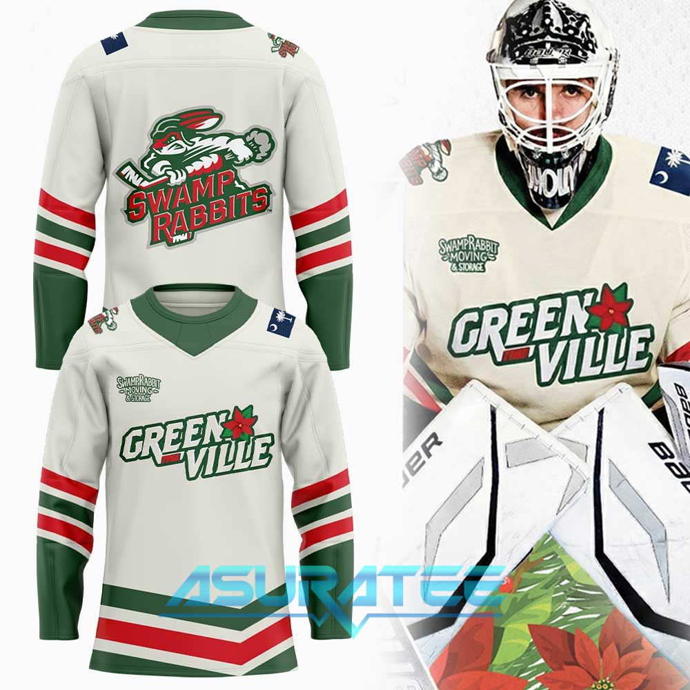 Greenville Swamp Rabbits x Teddy Bear Toss 2025 Hockey Jersey