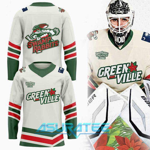 Greenville Swamp Rabbits x Teddy Bear Toss 2025 Hockey Jersey