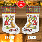 Personalized The Grinch Christmas Stocking – HOATT14098