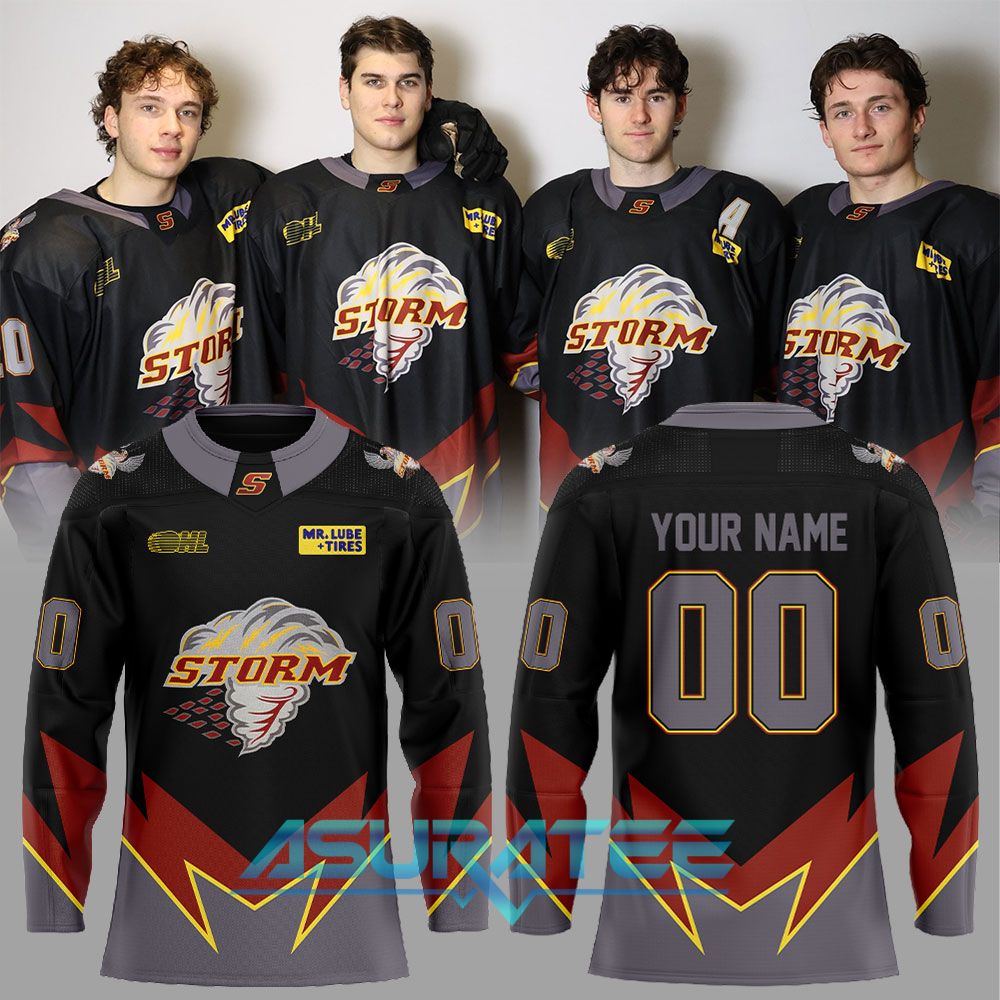 Guelph Storm Indspire Night Commemorative 2026 Special Hockey Jersey