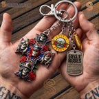 Guns N’ Roses 40th Anniversary Appetite For Destruction Keychain