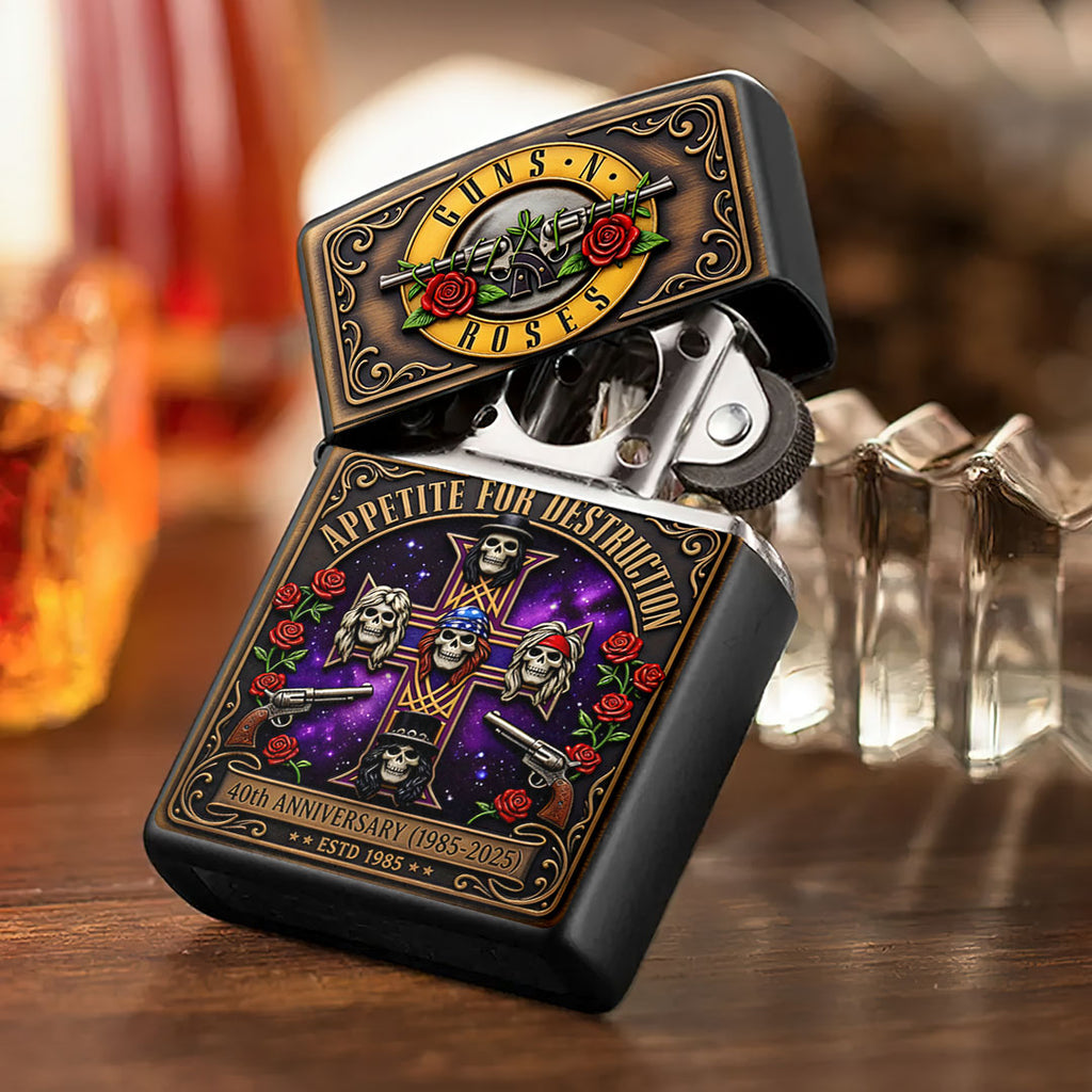 Guns N' Roses Zippo Lighter Case (No Insert) – HOATT17456