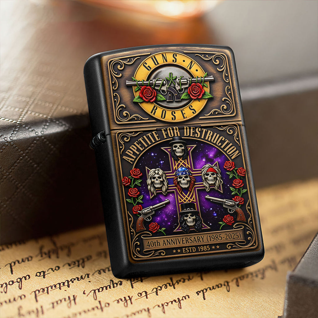 Guns N' Roses Zippo Lighter Case (No Insert) – HOATT17456