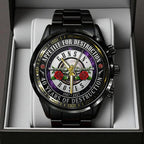 Guns N' Roses 40th Anniversary Black Stainless Steel Watch – TANTN21631