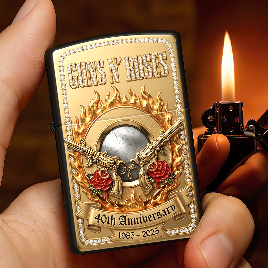Guns N' Roses Zippo Lighter Case (No Insert) – TANTN23787