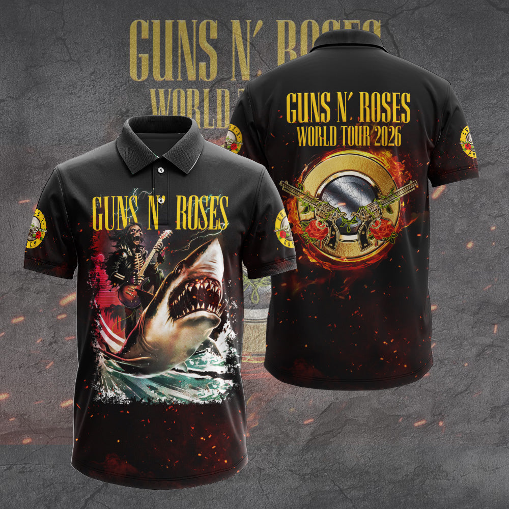 Guns N' Roses Tour 2026 3D Apparel – GNE6295