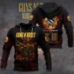 Guns N' Roses Tour 2026 3D Apparel – GNE8024