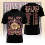 Guns N' Roses Tour 2026 3D Apparel – TANTN24302