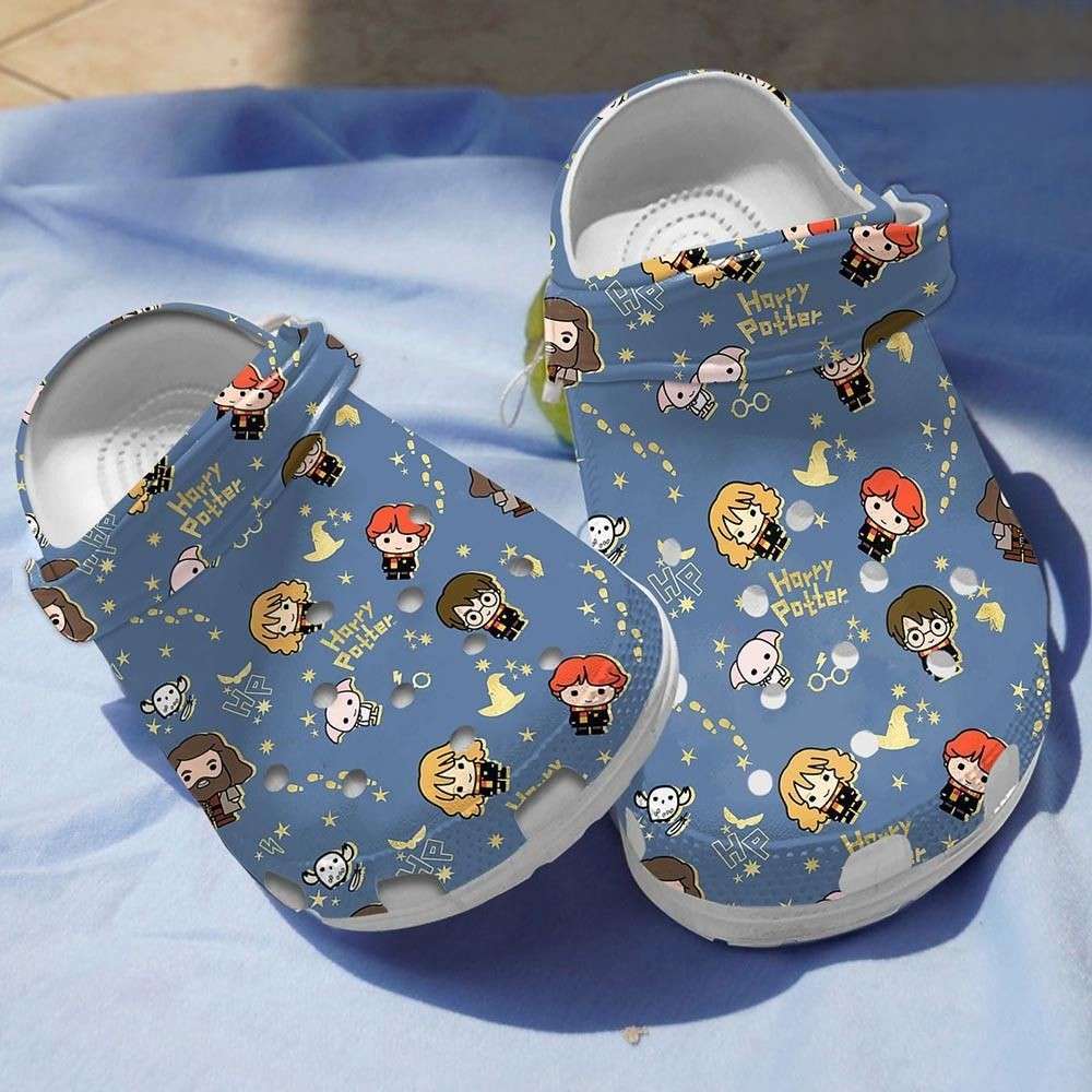 HP Chibi Cute Characters Charms Harry Potter Crocs