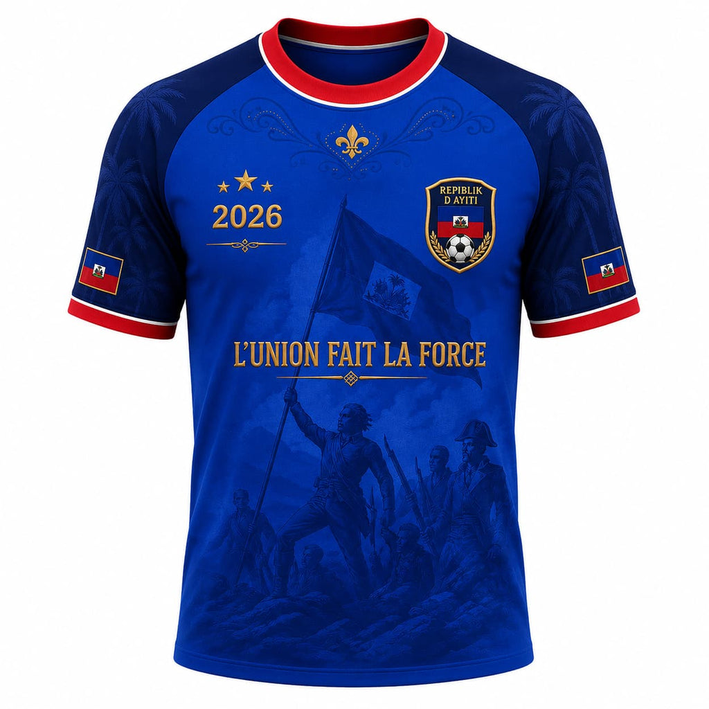 Haiti World Cup 2026 L’Union Fait La Force Shirt