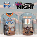Hamilton Hammers 2026 Star Wars Night Limited Edition Hockey Jersey