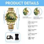 Happy St. Patrick's Day Alloy Luxury Quartz Watch – TANTN20185