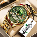 Happy St. Patrick's Day Alloy Luxury Quartz Watch – TANTN20187