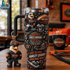 Harley-Davidson Live To Ride Harley Legend Open Road Ready Tumbler with Handle