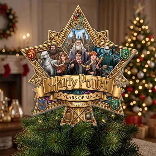 Harry Potter 25th Anniversary Christmas Tree Topper – TMTHU9675