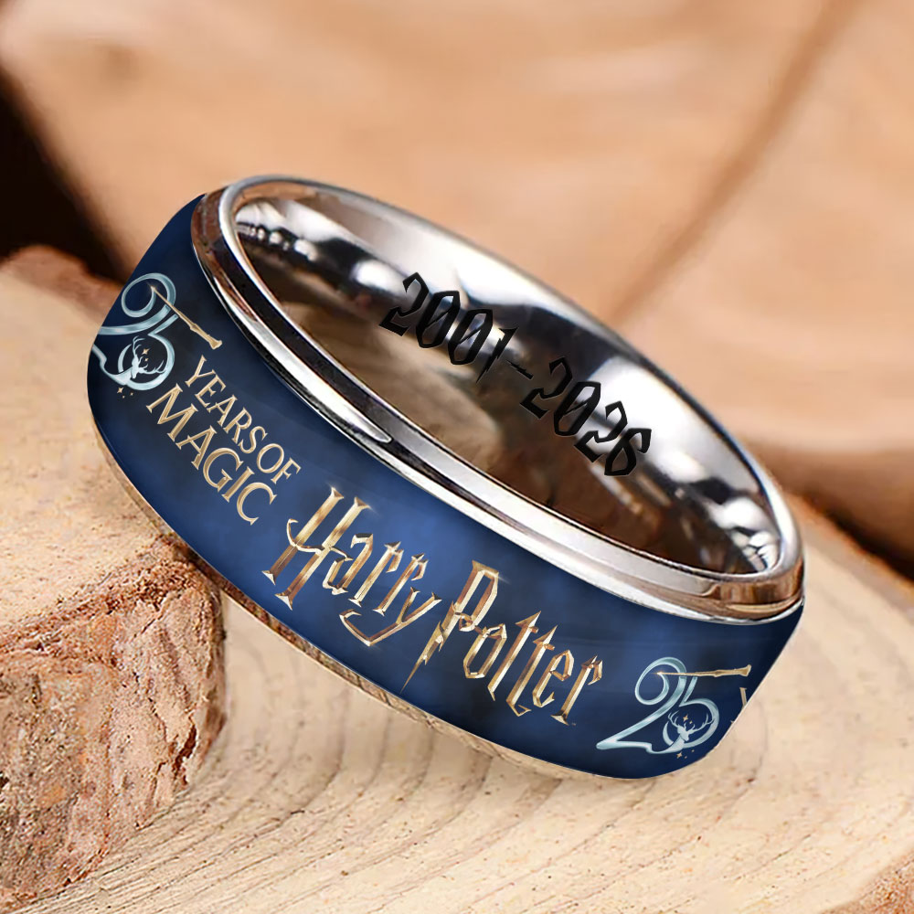 Harry Potter 25th Anniversary Custom Alloy Ring – MAITM14166