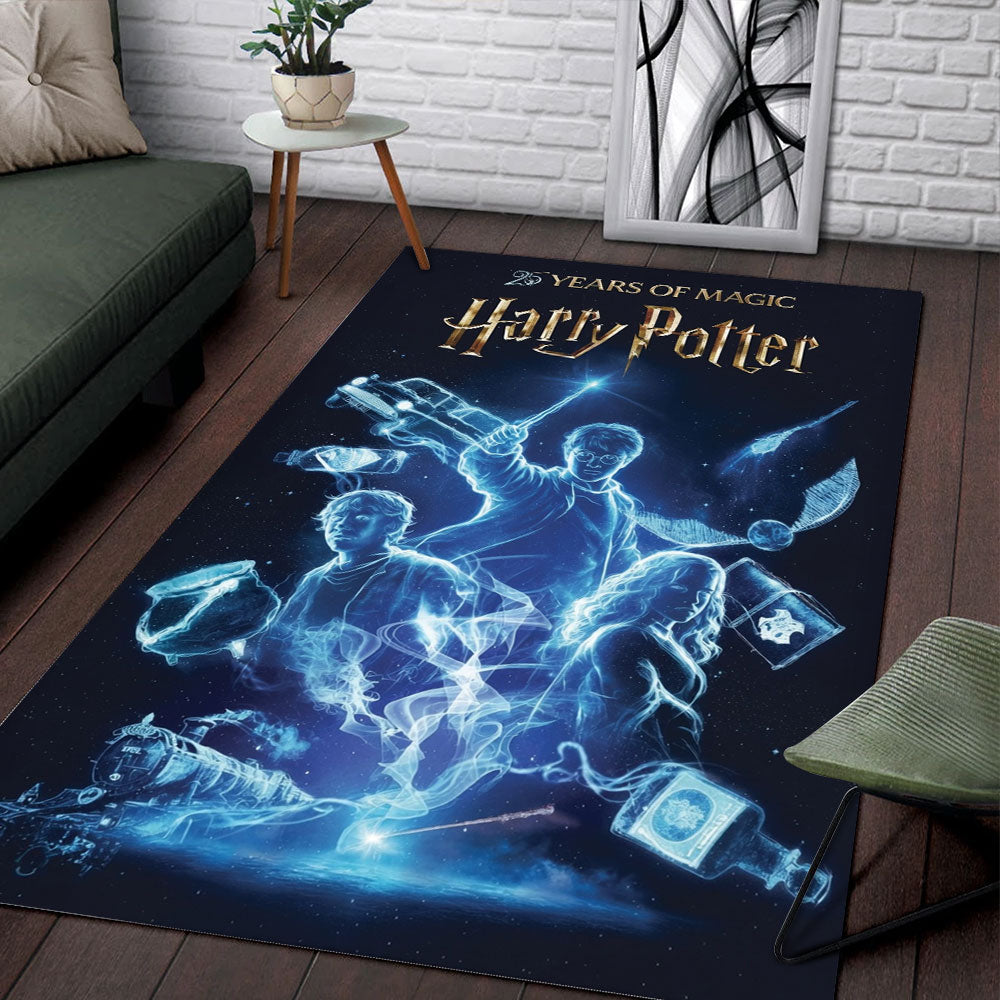 Harry Potter 25th Anniversary Rectangular Rug – TMTHU7337