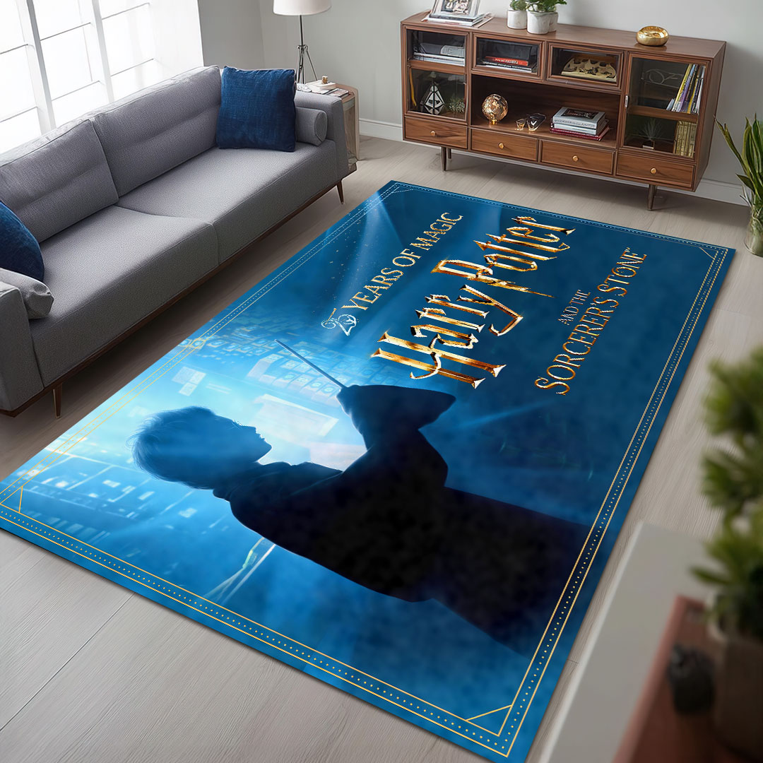 Harry Potter 25th Anniversary Rectangular Rug – HOATT20247