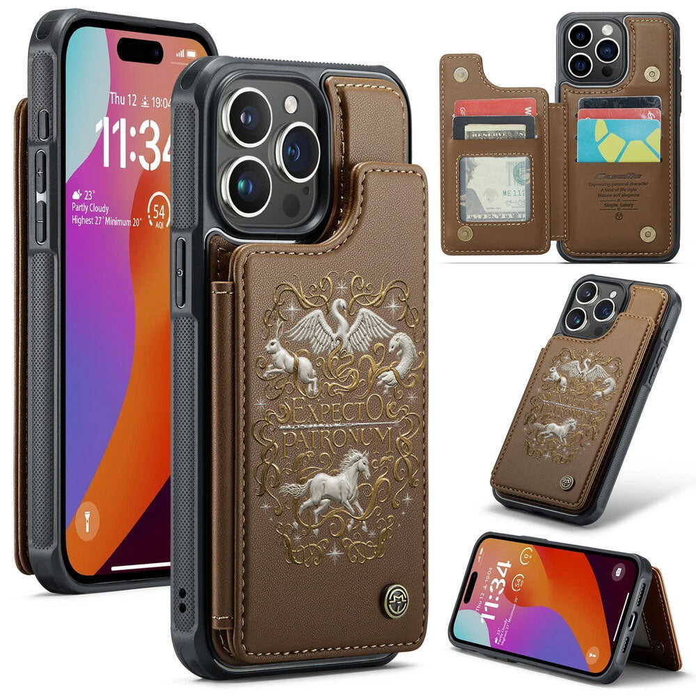 Harry Potter Leather Wallet Phone Case – TMTHU7467