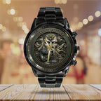Harry Potter and The Chamber of Secrets 25th Anniversary Black Stainless Steel Watch - TMTHU8930