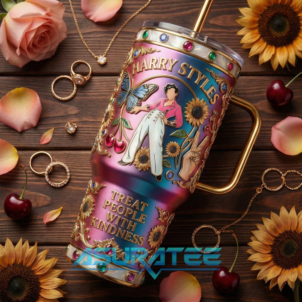 Harry Styles Treat People With Kindness Special YETI Tumbler