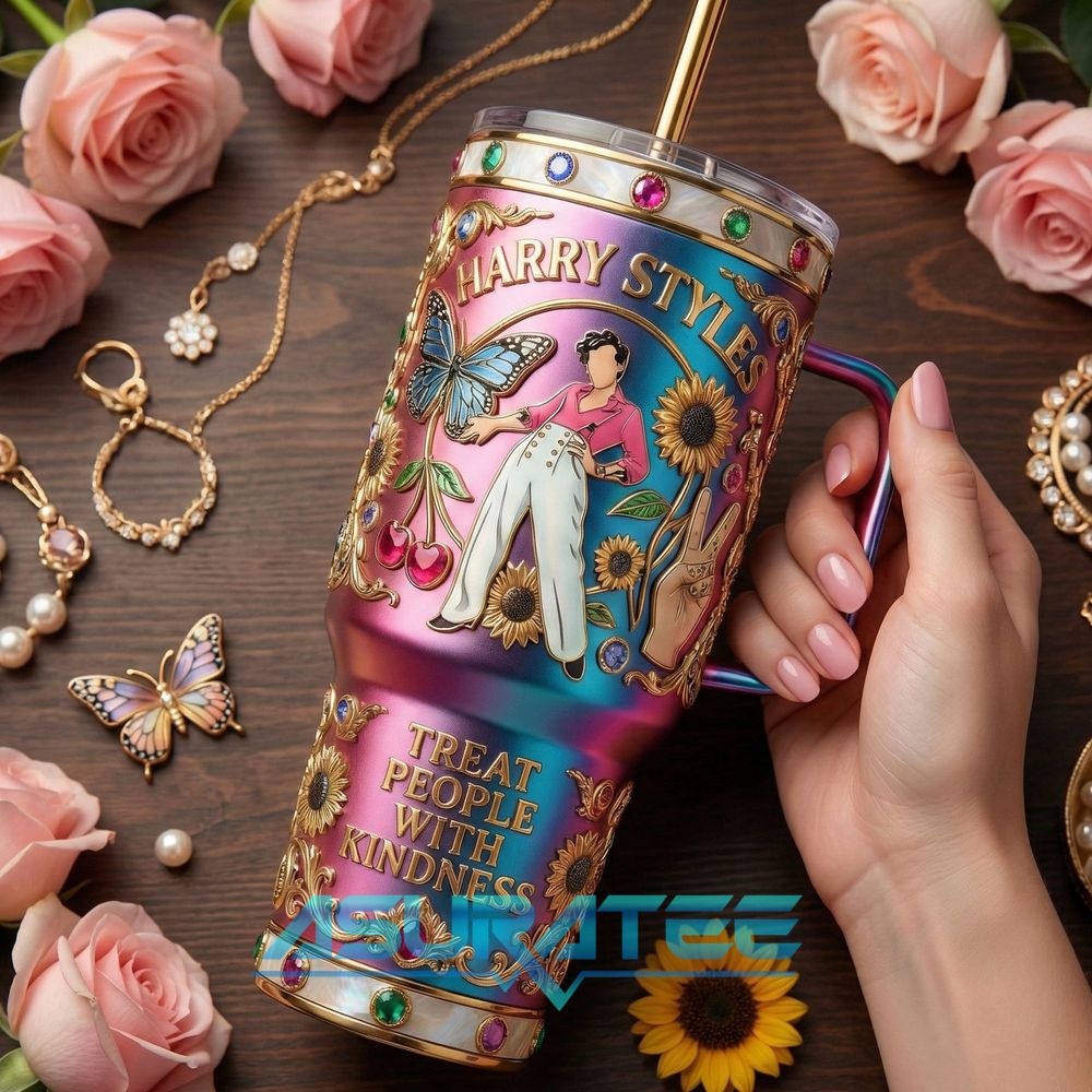 Harry Styles Treat People With Kindness Special YETI Tumbler
