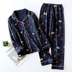 Harry Potter Satin Pajama Set with Piping – TMTHU8974