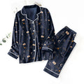 Harry Potter Satin Pajama Set with Piping – TMTHU8974