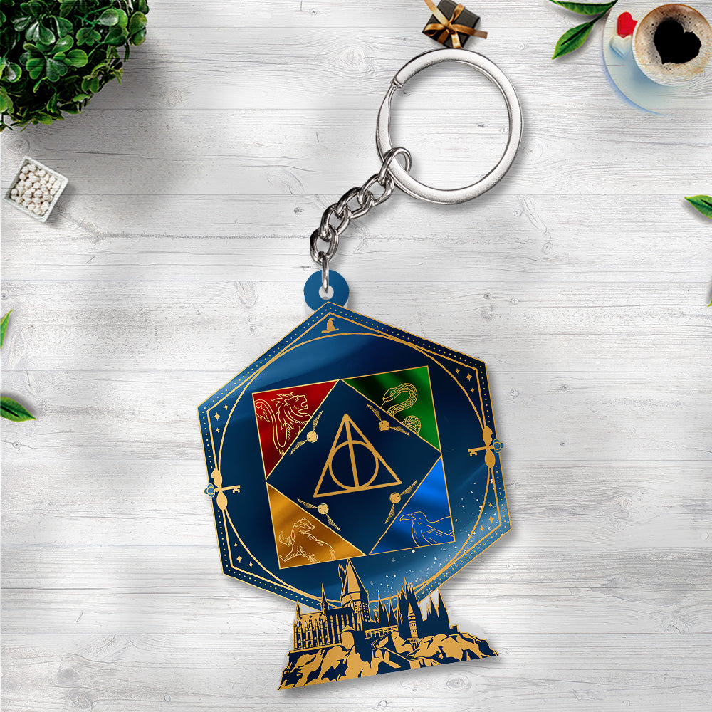 Harry Potter 25th Anniversary Custom Shape 2-sided Keychain – GNE4774